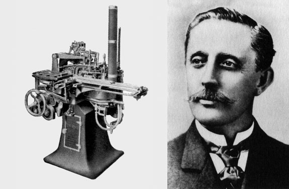 The Monotype Composition Caster & its inventor Tolbert Lanston